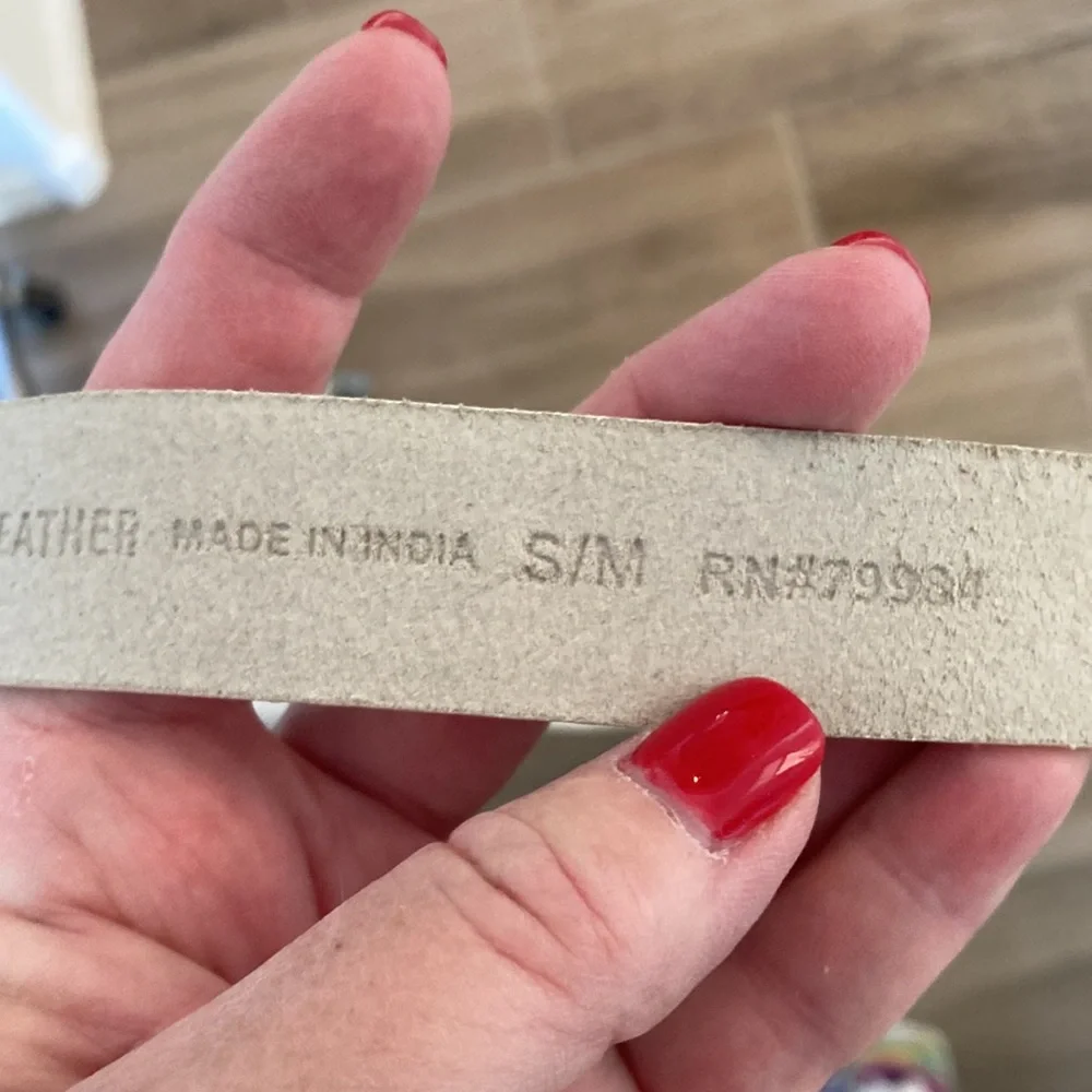 NWT Chico’s S/M Tawanda Slouch belt